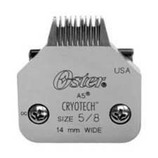 Oster CryogenX A5  Size 5/8 Snap On Blade Leaves 16mm Fit Oster Wahl Andis