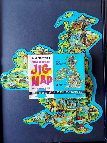 Vintage waddingtons jigsaw - vintage,