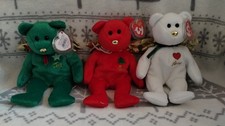 Ty Beanie Babies Gift Bears x