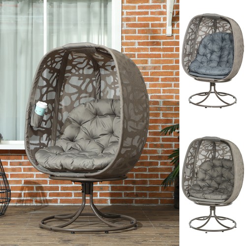 Swivel egg chair with - chair,