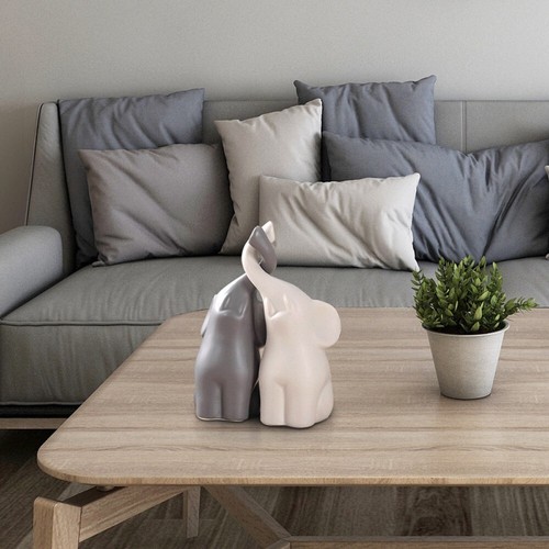 Ornament decor grey cream - grey,