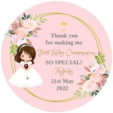 48 PERSONALISED 1ST COMMUNION