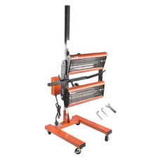 2x 1KW Infrared Paint Heating