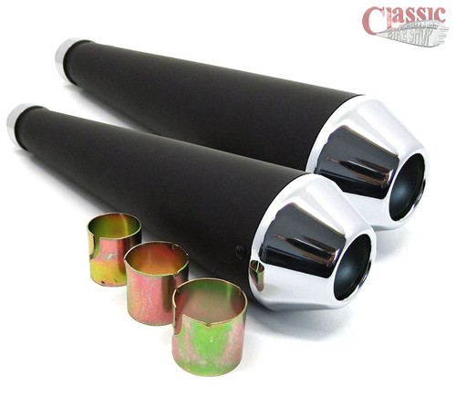 Chrome and black megaphone - chrome,