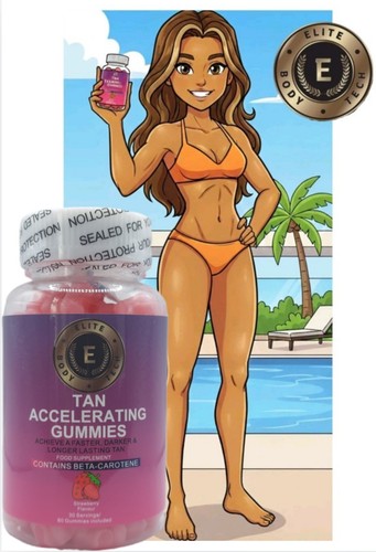 Tanning gummies sun bed - bed, uv