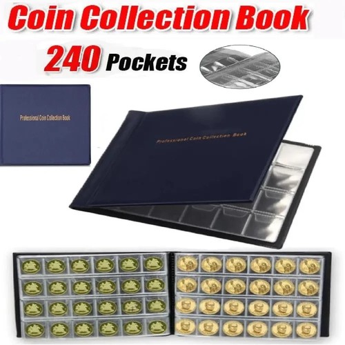 240 album coin book coins - coin,