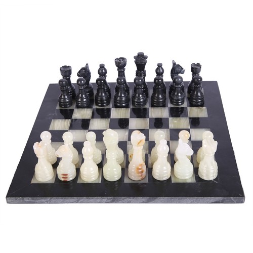 Marble chess set - marble,