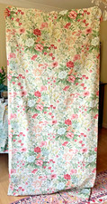 Pair Of Vintage Cotton Floral