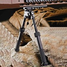 4"-9" Adjustable Tactical Bipod Picatinny Rail QD Flat Mount Air Rifle Hunting