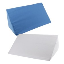 Bed Wedge Pillow Acid Reflux Back Support Cushion Lumbar Elevation Washable 2pc