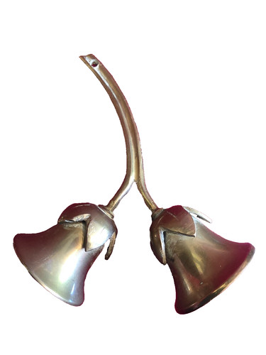 Vintage double flower brass - vintage,