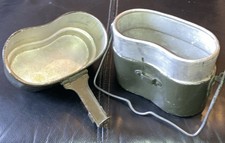 Mess Kit Canteen Polish Army Genuine Military Surplus Useable Grade 2 Bargain 