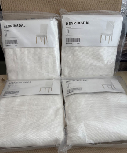 Ikea henriksdal white chair - henriksdal,