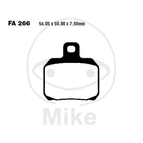 Pair pads ebc - of, fa266
