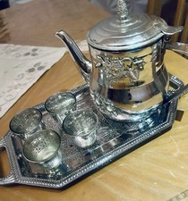 Turkish Silver plated set 4
