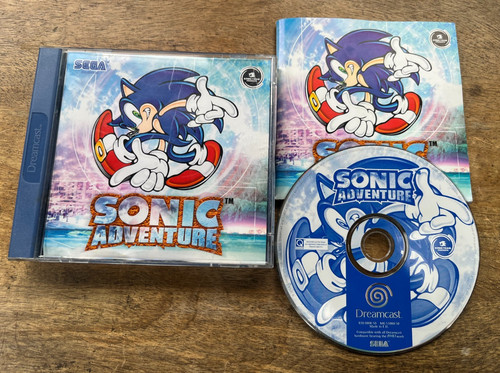 Sega dreamcast game sonic - sega,