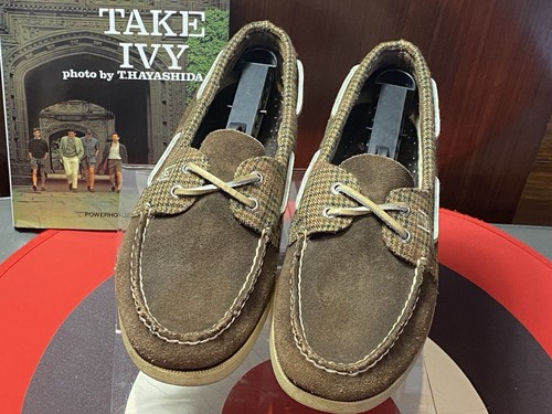 Sperry top sider brown suede - top,