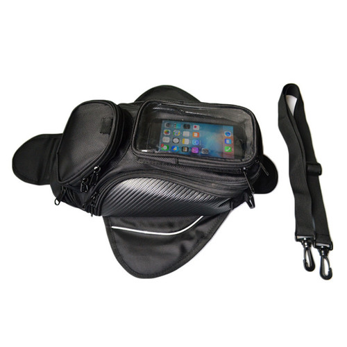 Motorcycle magnetic tank bag - magnetic,