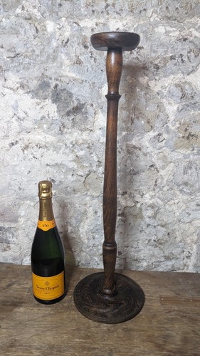 Antique large inch turned - 25,