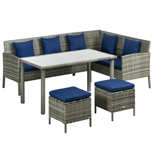Rattan garden furniture set