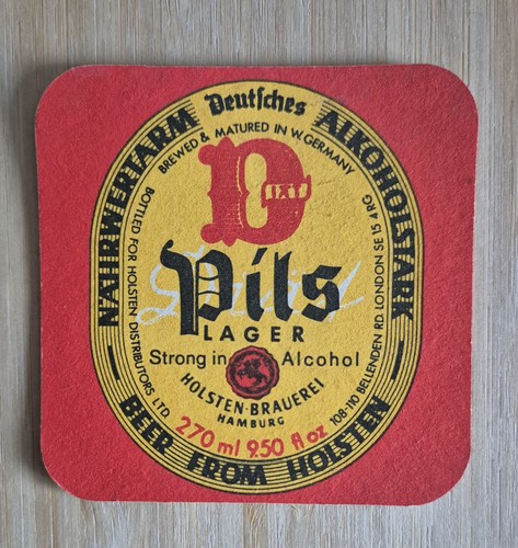 Vintage holsten pils beer - vintage,