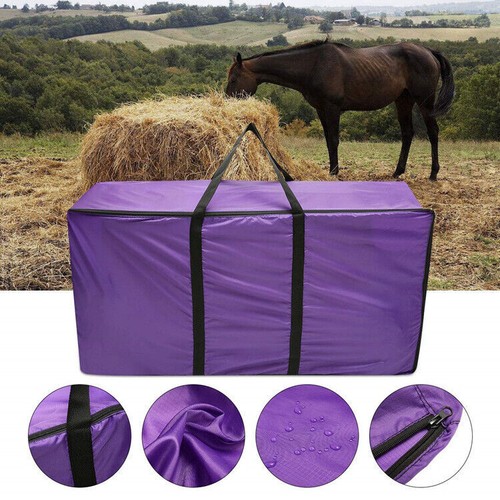 Hay straw bale bag storage - bale,
