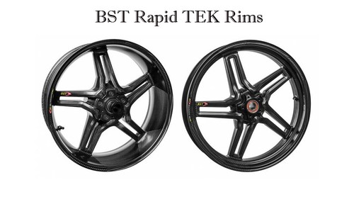 Bst carbon fiber front - &, rear