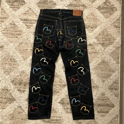 Evisu jeans multi pocket - evisu,