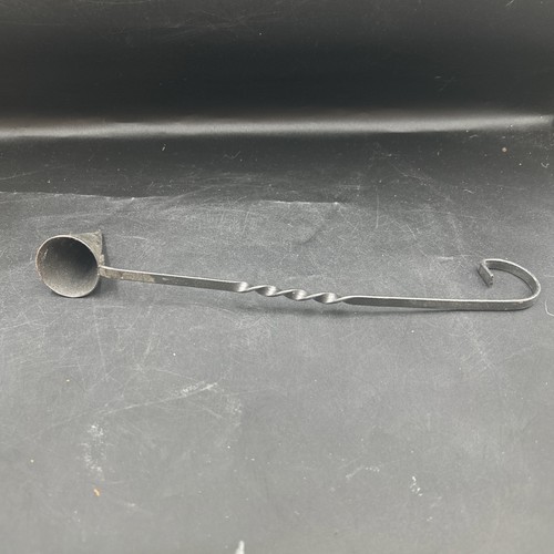 Vintage metal candle - metal, snuffer