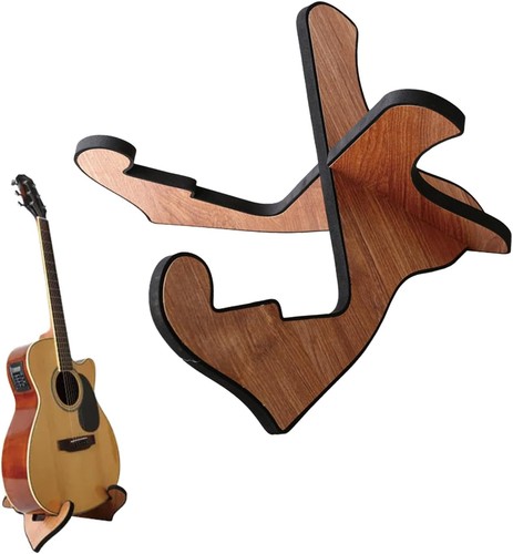Wooden guitar stand floor - wooden,