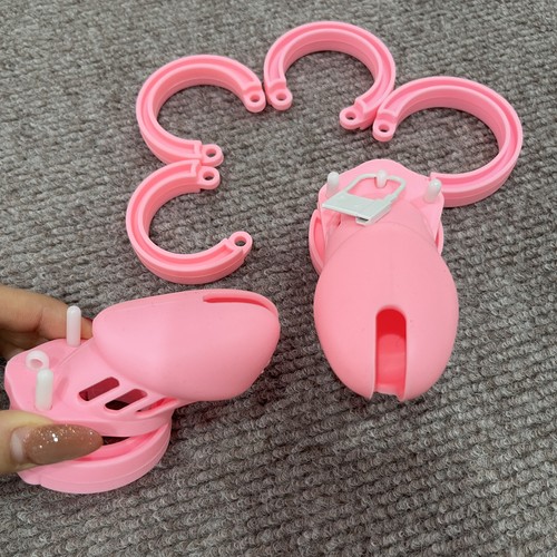 Male bondage silicone chastity - male,