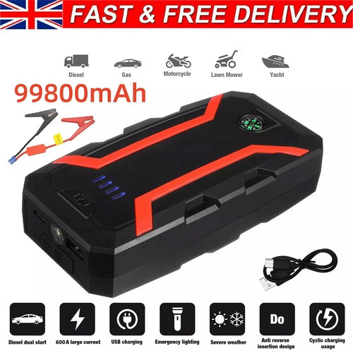 99800 mah car jump - 99800, starter