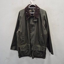 Barbour A230 Beaufort Wax Waterproof Country Farm Green Rain Coat Jacket C 40