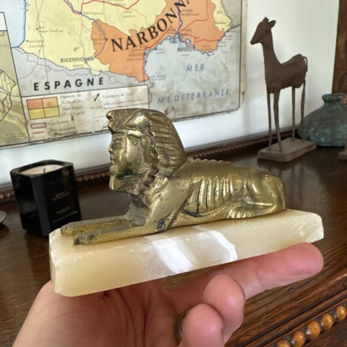 Vintage egyptian sphinx - egyptian,