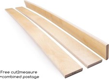 Top Kings Rep Bed Slats- Curved Wooden Sprung Slats Single bed Size  690mm Long