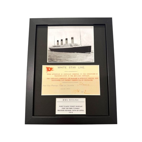 White star line titanic 1st - line,