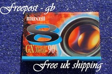 A MAXELL P5-90 GX METAL VIDEO 8 mm / Hi8 VIDEO CAMERA TAPE / CASSETTE