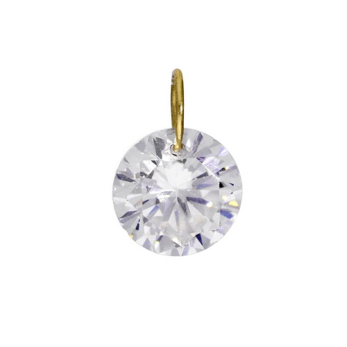 9ct gold large clear - large,