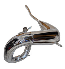 FITS KAWASAKI KMX125 KMX 125 EXHAUST BIG ONE CHROME FRONT PIPE + FREE GASKET