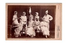 Adele CAB photo great group picture/ladies and men in costumes-Vienna around 1880