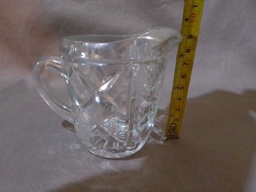 Vintage small heavy crystal - vintage,