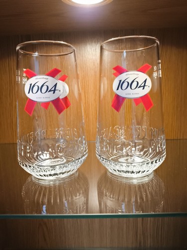 Kronembourg 1664 pint glasses - 1664,