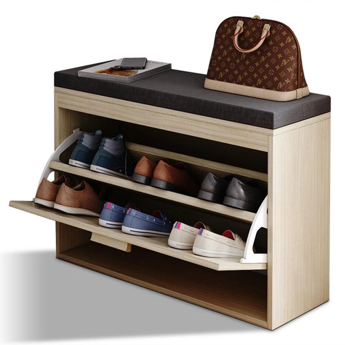 Modern rattan shoe storage - modern,