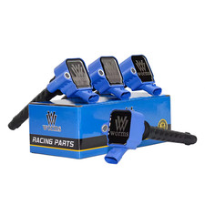 KIT 4 BOBINE RACING WORMS PER ABARTH 500 595 GRANDE PUNTO ALFA ROMEO GIULIETTA