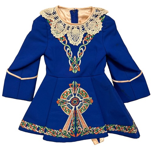 Irish dance solo - dance, blue
