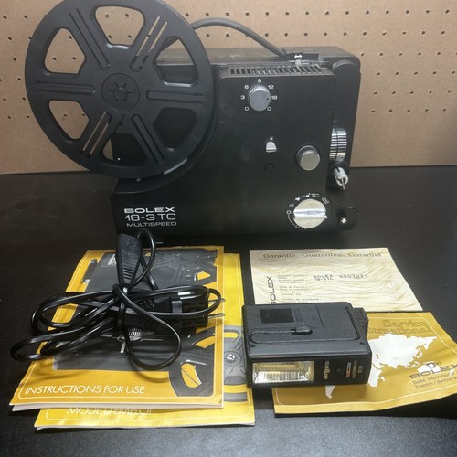 Bolex projector with - tc,
