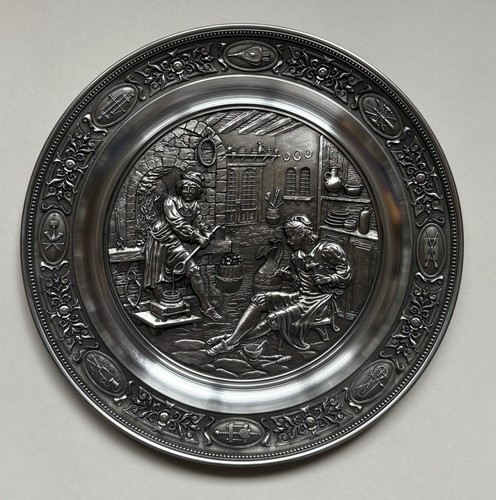 1989 sks zinn pewter - 1989, plate