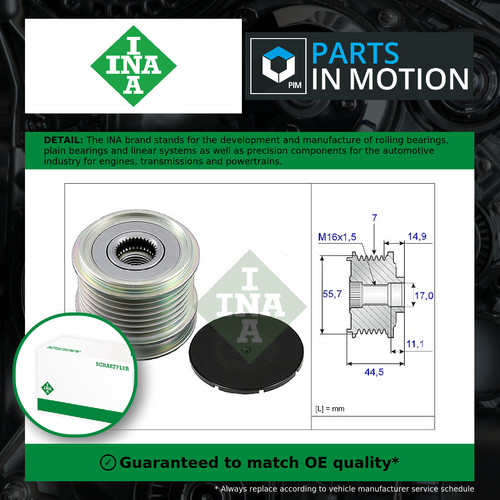 Overrunning alternator pulley - alternator,