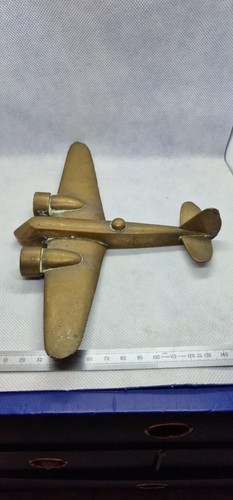 Ww2 trench art brass model - brass, of