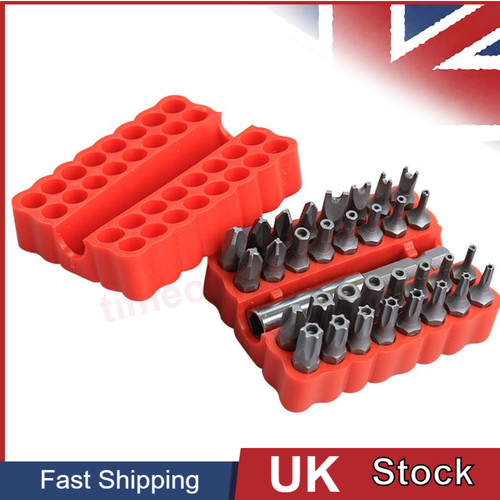 Torx bit set - set, tamper